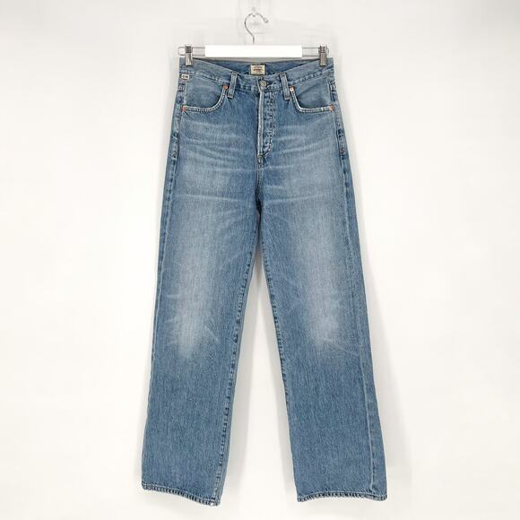 CITIZENS OF HUMANITY Flavie Trouser Wide Leg Jeans Tularosa - Picture 2 of 7